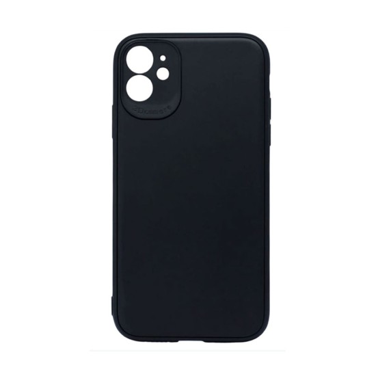 Soft Silicone Case with Camera Shield for Apple iPhone 11 Black